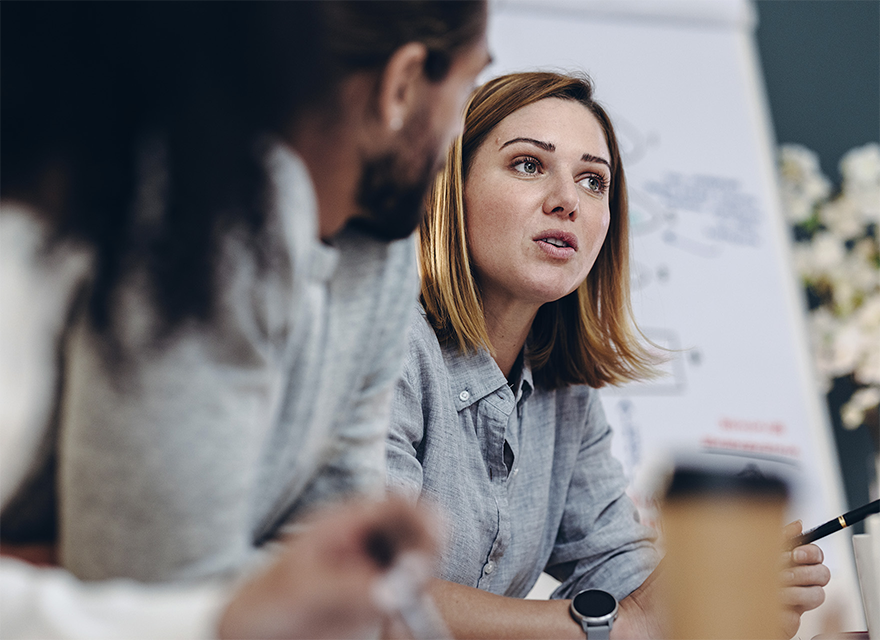 Man in front of wall